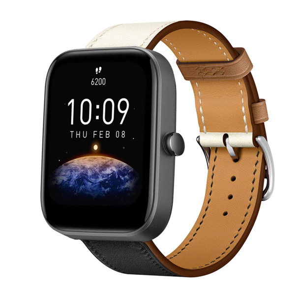 Кожаный ремешок MyPads для Amazfit Bip 3 Pro Bip 3 Bip U Bip U Pro Bip ...