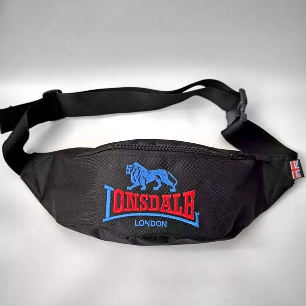 Сумка поясная Lonsdale черно красная - купить с доставкой по выгодным ...
