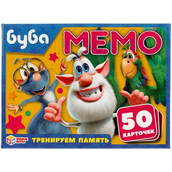 Настольная игра для детей мемо Буба Умные игры - купить с доставкой по ...