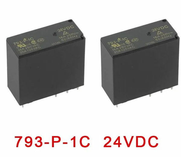 Электромагнитное реле постоянного тока 793-P-1C 24VDC - купить по ...