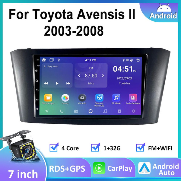 Магнитола Тойота Авенсис T250 Toyota Avensis II 2003-2008 - 1+32G ...