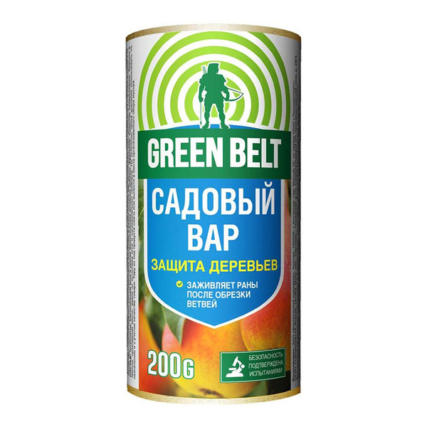 Средство для заживления ран деревьев Green Belt вар садовый 200 г ...