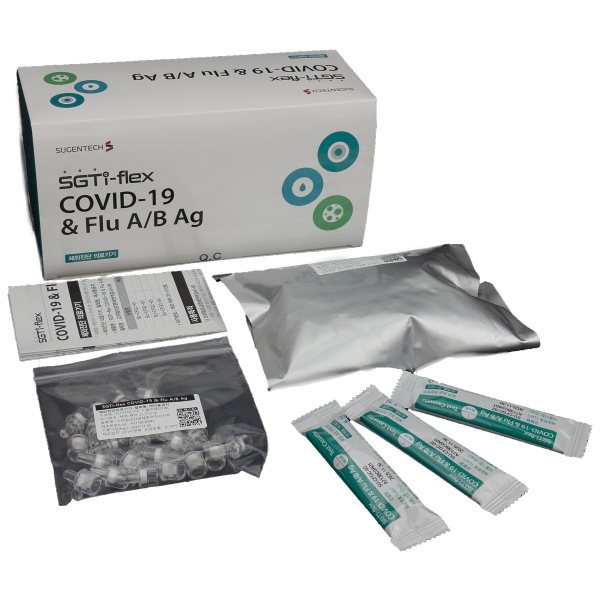 Экспресс-тест SUGENTECH на антиген коронавируса и вирусов гриппа типов ...
