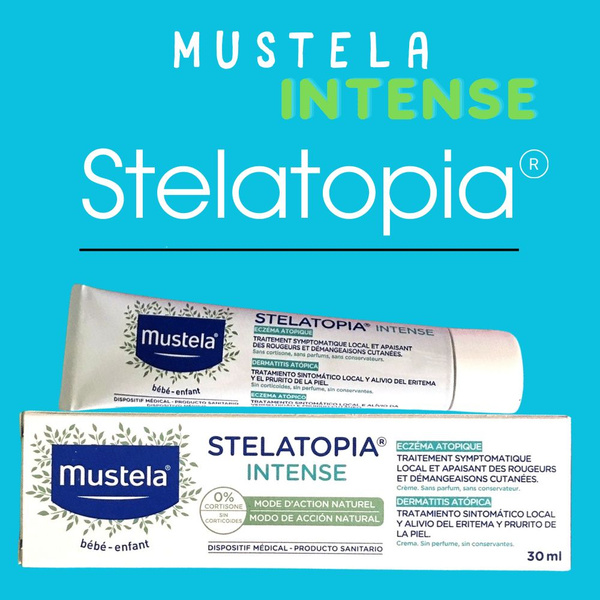 mustela stelatopia крем, мустела стелатопия INTENSE Успокаивающий крем ...