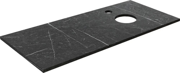 Столешница в ванную под раковину и стиральную машину из керамогранита ...