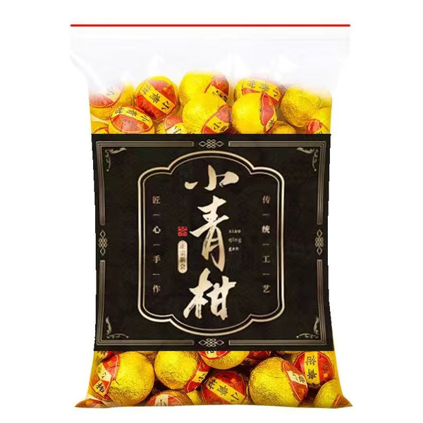 Чай чёрный Пуэр Шу в мандарине листовой китайский, 500 г - купить с ...