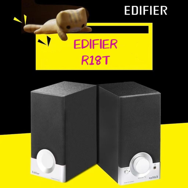 Фиксированный динамик Edifier R18T 2.0 Компьютерный динамик Черный ...