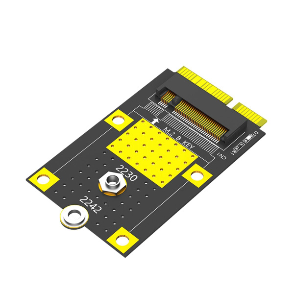 Переходник MSATA-M.2(NGFF) Key B для адаптера SSD-карты 2230/2242 для ...