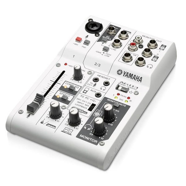 Студийная звуковая карта Yamaha YAMAHA AG03 MKII white купить по ...