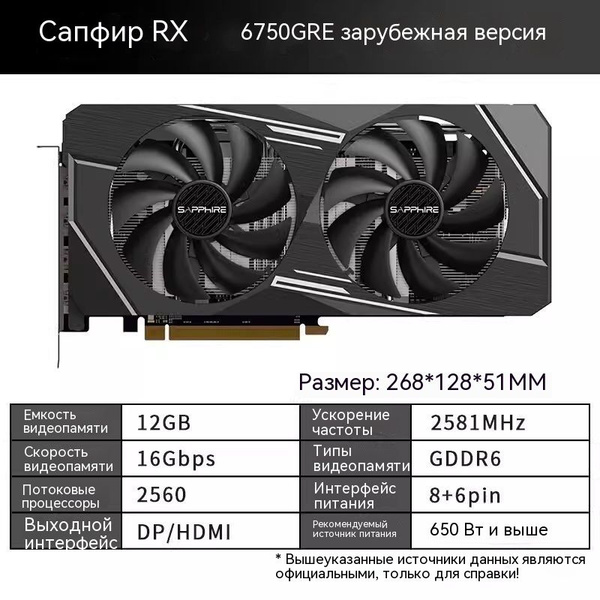 Видеокарта 512 МБ GDDR6 - купить по низким ценам в интернет-магазине ...
