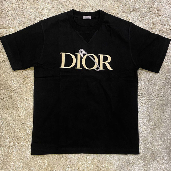 Футболка Dior, размер 48, цвет черный - купить по выгодной цене в ...