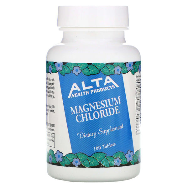 Alta Health, Хлорид магния, 100 таблеток купить на OZON по низкой цене ...