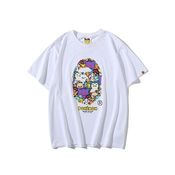 Футболка A BATHING APE, размер 52, цвет черный, Cotton - купить по ...