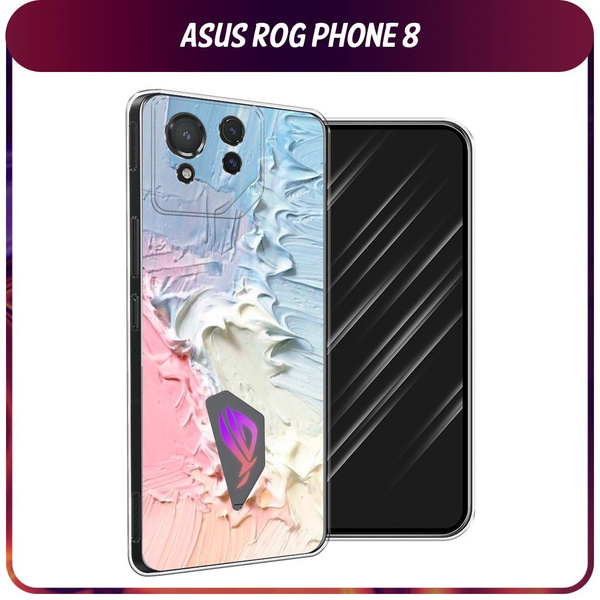 Силиконовый чехол на Asus ROG Phone 8 / Асус Рог Фон 8 "Фруктовое ...