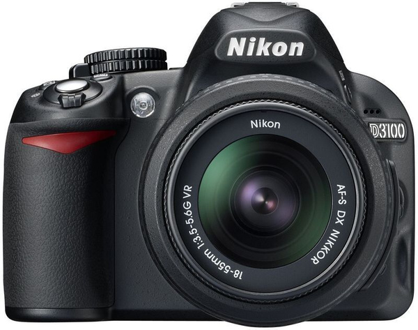 Зеркальный фотоаппарат Nikon D3100Kit1855 - купить по низкой цене в ...