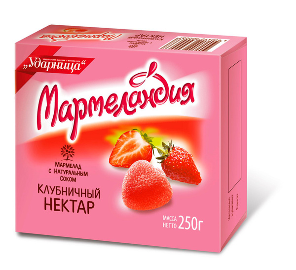 Мармеландия клубничный нектар 250 гр, Ударница - купить с доставкой по ...