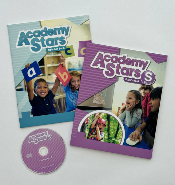 Комплект Academy stars Starter: Pupil's Book with Alphabet Pack + CD ...