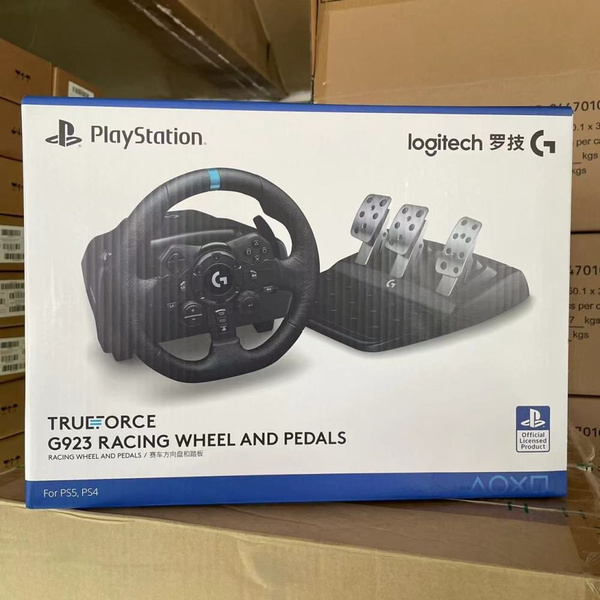 Logitech G29 DRIVING FORCE Racing Game Steering Wheel Pedal G923 для ...