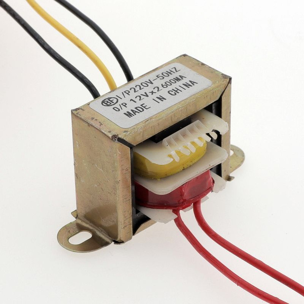 Трансформатор серии EI 12 VАС переменного тока 12V*2 две обмотки 43*35 ...