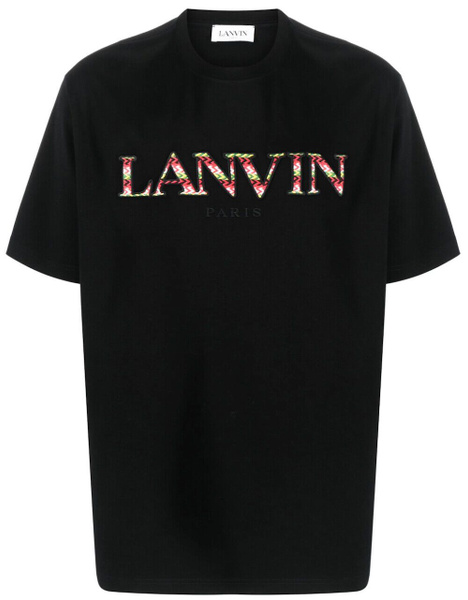 Футболка Lanvin, размер 50, цвет черный - купить по выгодной цене в ...