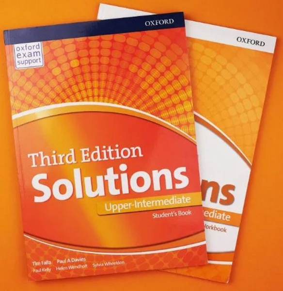 Solutions Upper-Intermediate Third Edition. ПОЛНЫЙ КОМПЛЕКТ: Учебник ...