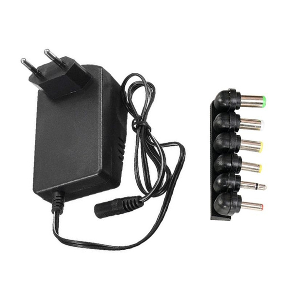 Блок питания 12 В, 3 А, зарядный кабель 30 Вт, 6 наконечников для ...