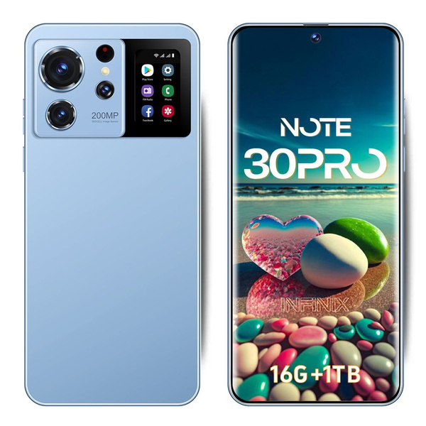 Смартфон Note серия 30 pro телефон с двойным экраном русский язык 5G ...