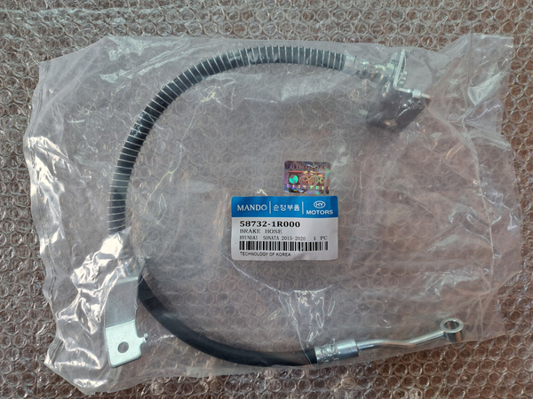 Тормозной шланг передний правый Солярис 2011-2017, Рио 2011-2017 ...