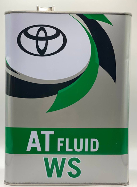 Масло трансмиссионное синтетическое TOYOTA "ATF WS", 4л - купить по ...