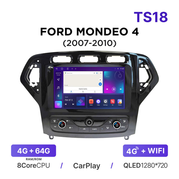 Магнитола Mekede TS18 4-64 Гб Android для Ford Mondeo IV (2007-2010 ...