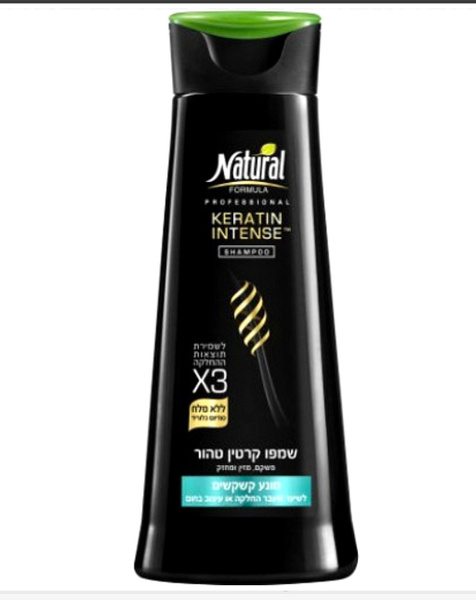 Natural Formula Шампунь против перхоти для волос Keratin Intense 400 мл ...