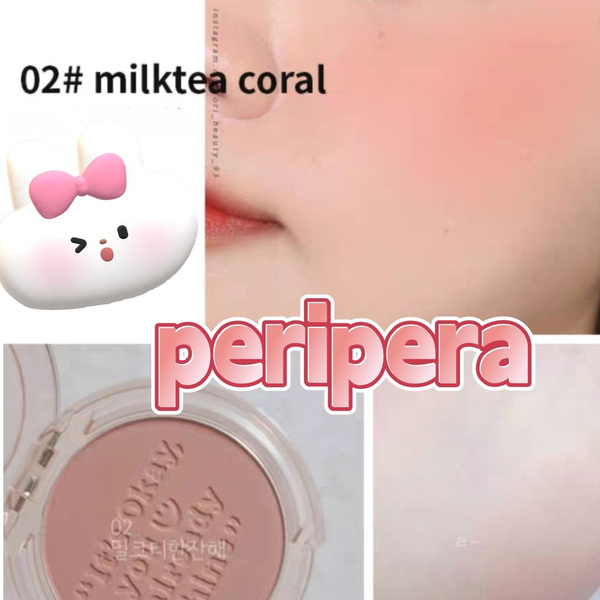 Румяна для лица PERIPERA PURE BLUSHED SUNSHINE CHEEK тон #02 Milktea ...