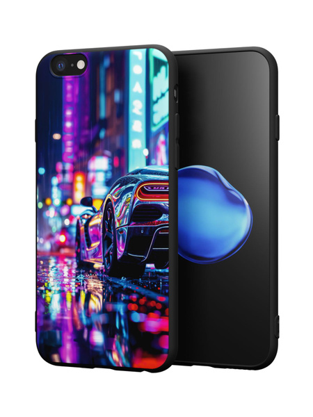 Силиконовый чехол Mcover для iPhone 6/6s (Айфон 6с), Спорткар - купить ...