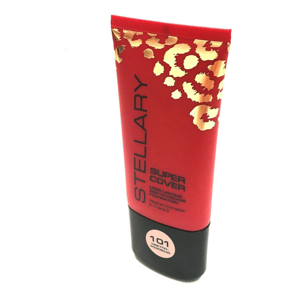Тональный крем Stellary Super Cover Foundation 101 светло-розовый 25 мл ...