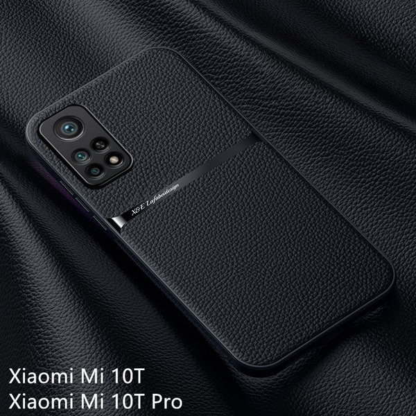 Текстура Кожа чехол для Xiaomi Mi 10T / Mi 10T Pro Магнитное притяжение ...