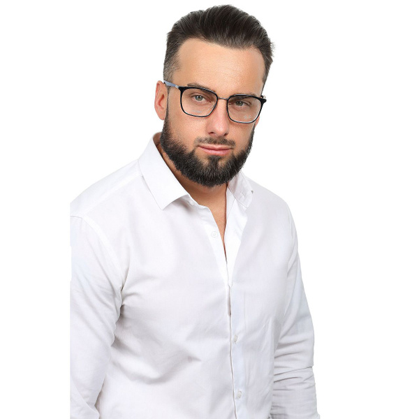 Оправа для очков Ray-Ban RX 6486 3124 D54, мужская и женская, синяя ...