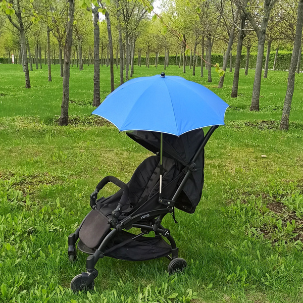 Зонт для коляски Синий 70 см универсальный с креплениями - купить с ...
