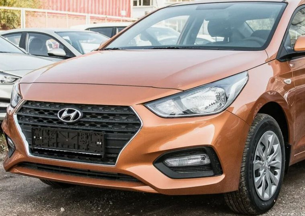 Бампер передний Hyundai Solaris 2 Хендай Солярис 2017-2020 SN4 ...
