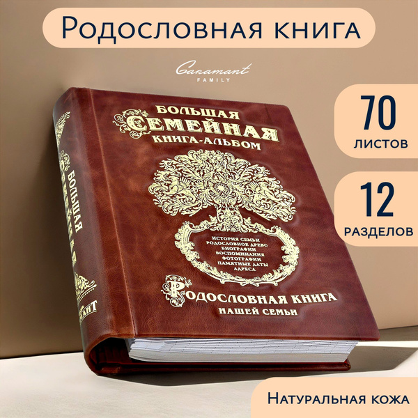 Большая Семейная Родословная книга "ДРЕВО", генеалогическое древо в ...