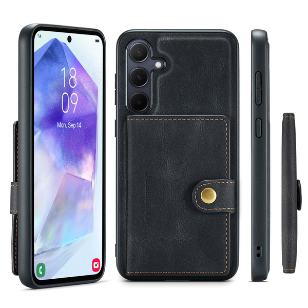 JEEHOOD Mагнитный кожаный чехол для Samsung Galaxy A55 5G / Самсунг A55 ...