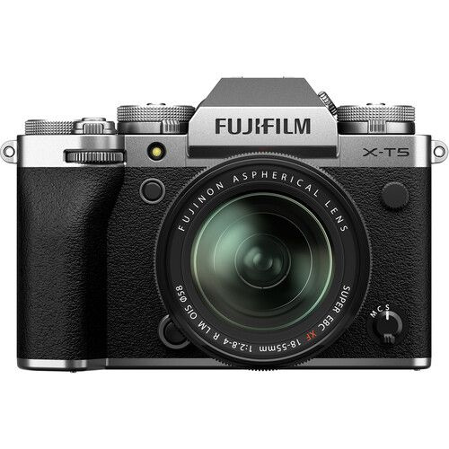 Беззеркальный фотоаппарат Fujifilm X-T5 KIT 18-55 MM SILVER Камера ...