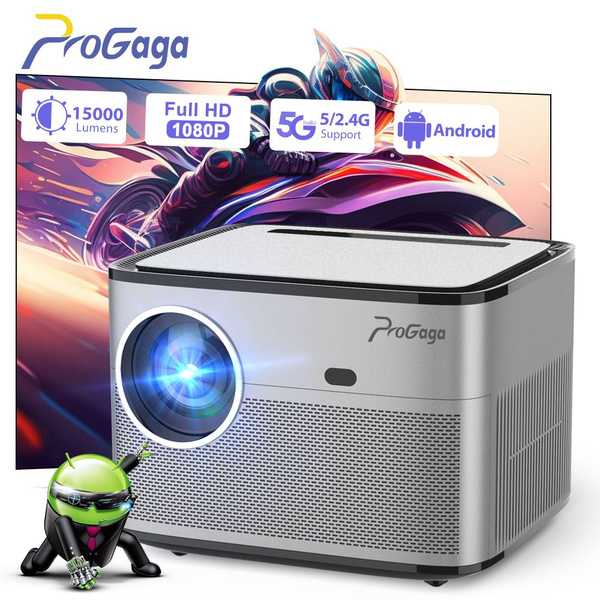 ThundeaL Проектор PG550W с автофокусом Full HD 1080P PG550 для 4K 15000 ...