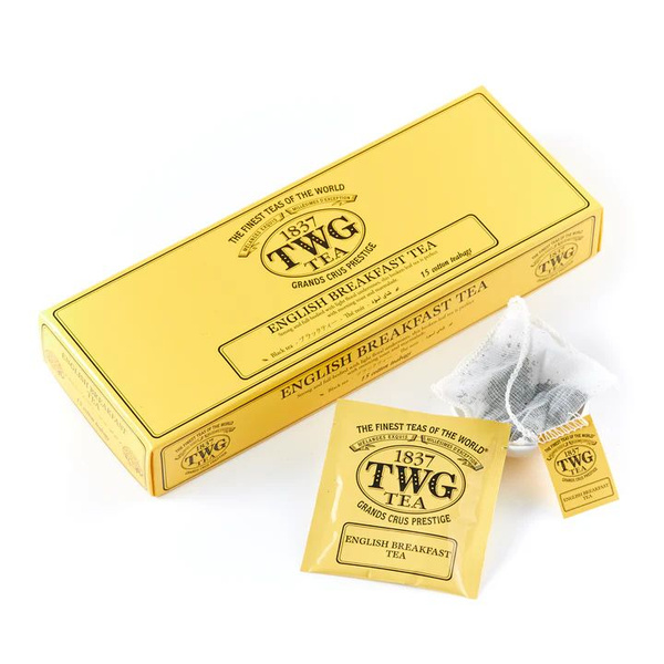 Чай TWG English Breakfast Tea, 15 пак х 2,5 г - купить с доставкой по ...