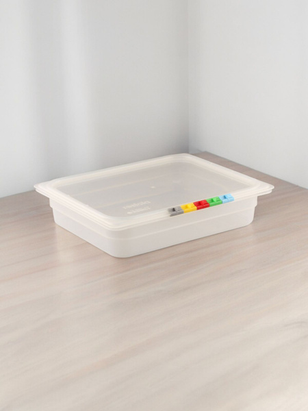 Гастроемкость (1/2) Без крышки Restola, пластиковая, 32,5x26,5 см ...