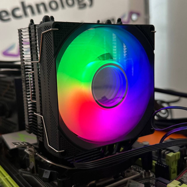 Кулер для процессора Amd и Intel , башня - 4 тепловые трубки - купить ...