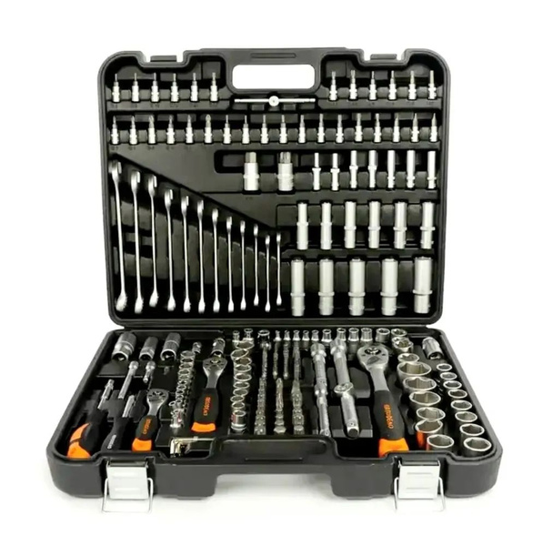 Набор инструмента АвтоDело 1/2", 1/4", 3/8", 216 предметов. (39926 ...