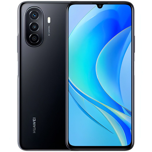 Смартфон HUAWEI nova Y70 4/128GB Midnight Black (MGA-LX9N) 128 ГБ 4 ГБ ...