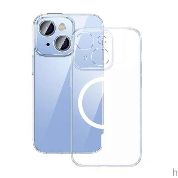 Чехол для iPhone 14 Baseus Crystal Series Magnetic Case - купить с ...
