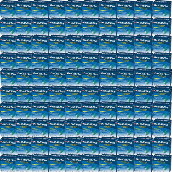Тест-полоски Он Колл Плюс №50 (On Call Plus) - 100 упаковок - купить с ...
