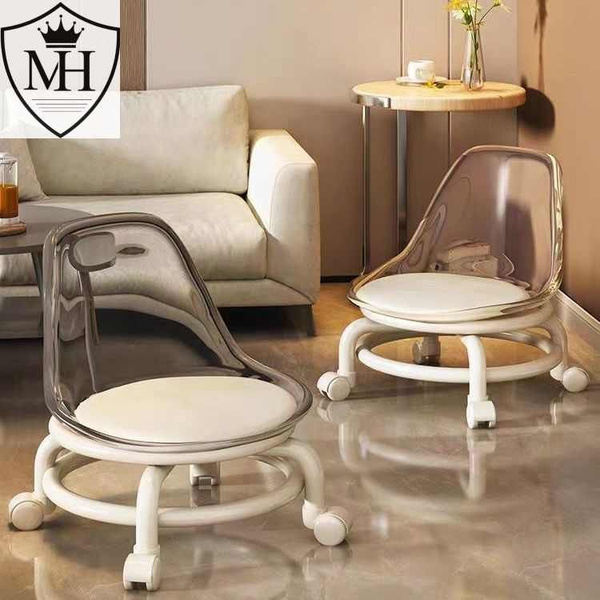 Акриловый табурет с колесами Decluttr Blue - купить по выгодной цене в ...